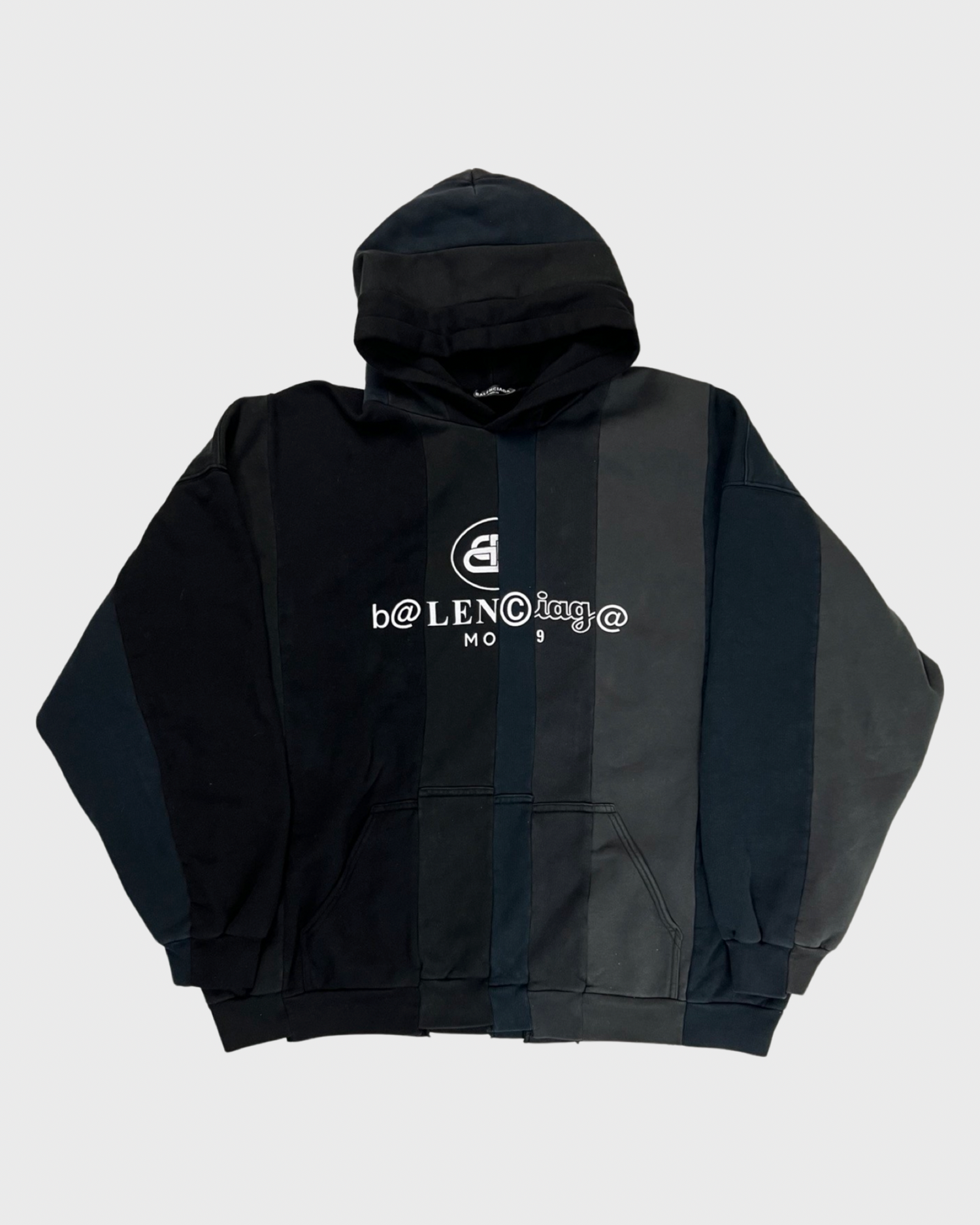 Balenciaga Cut-Up Oversize Hoodie Tokyo Exclusive SZ:XS