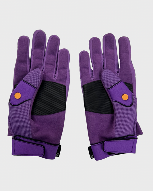 Undercover AW21 Neon Genesis Evangelion Gloves Purple SZ:OS