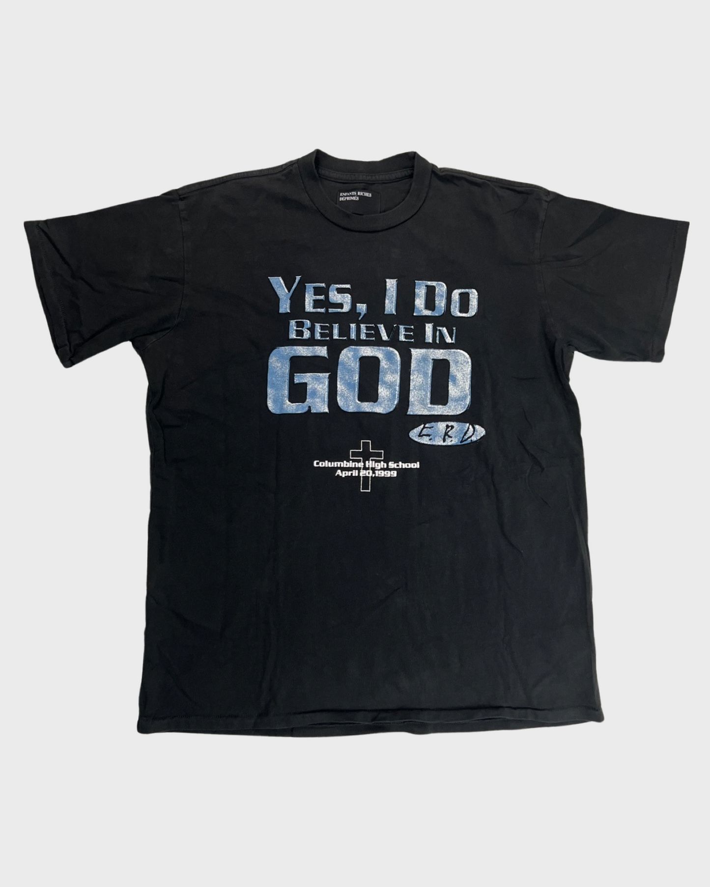 Enfants Riches Deprimes I Do Believe In God Columbine T-Shirt SZ:M