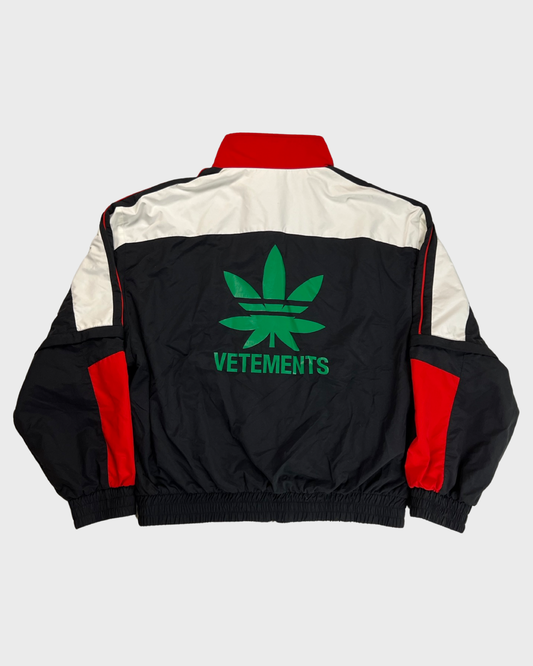 Vetements SS20 runway WEED Track Zip up Jacket SZ:S|XL