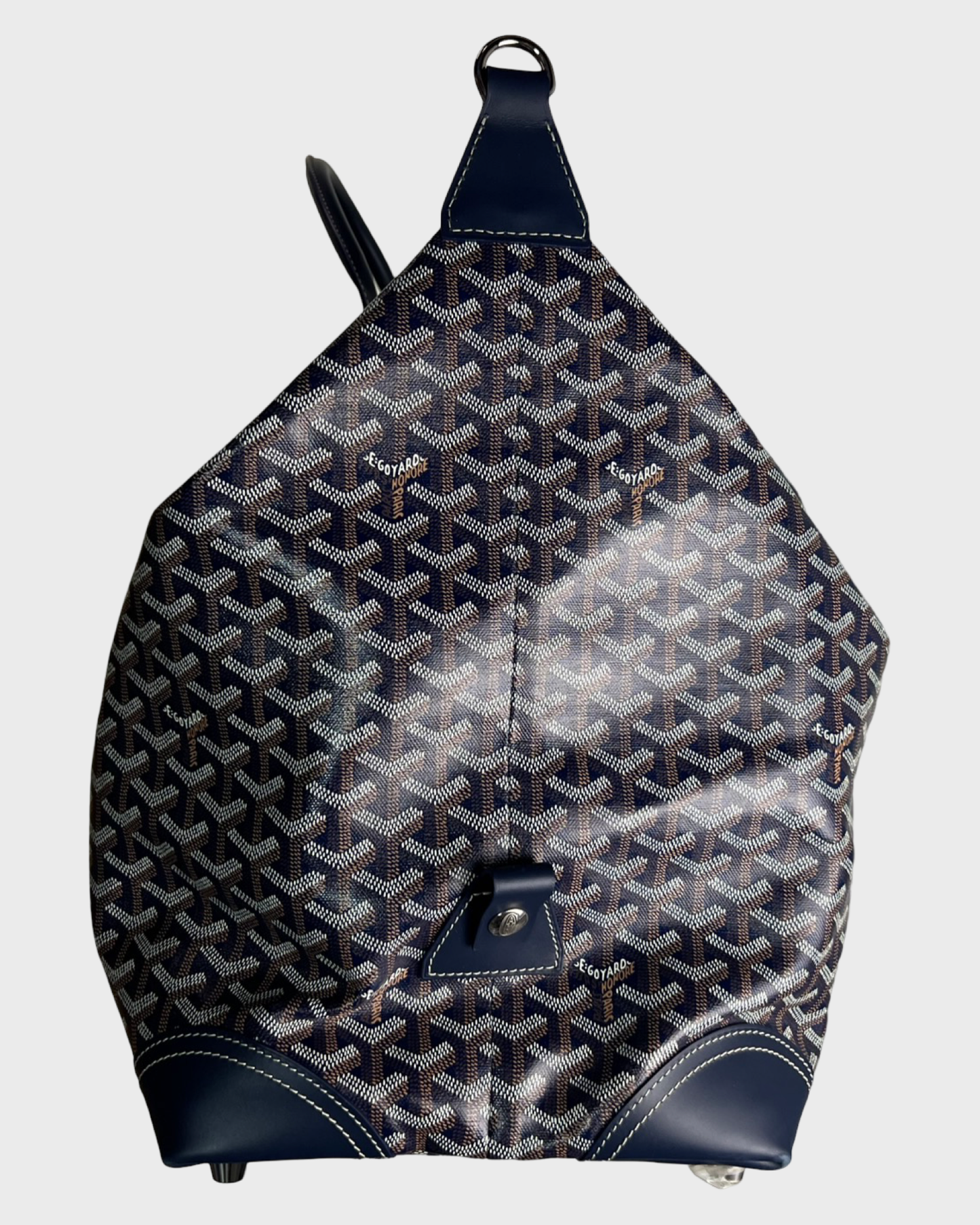 Goyard Boeing 55 Duffle Bag Navy Blue SZ:OS