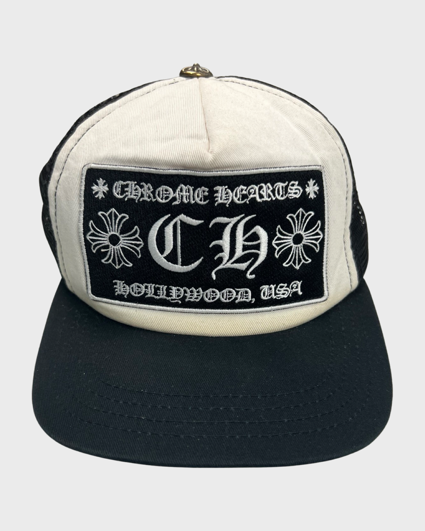 CHrome Hearts Black / White Trucker hat SZ:OS