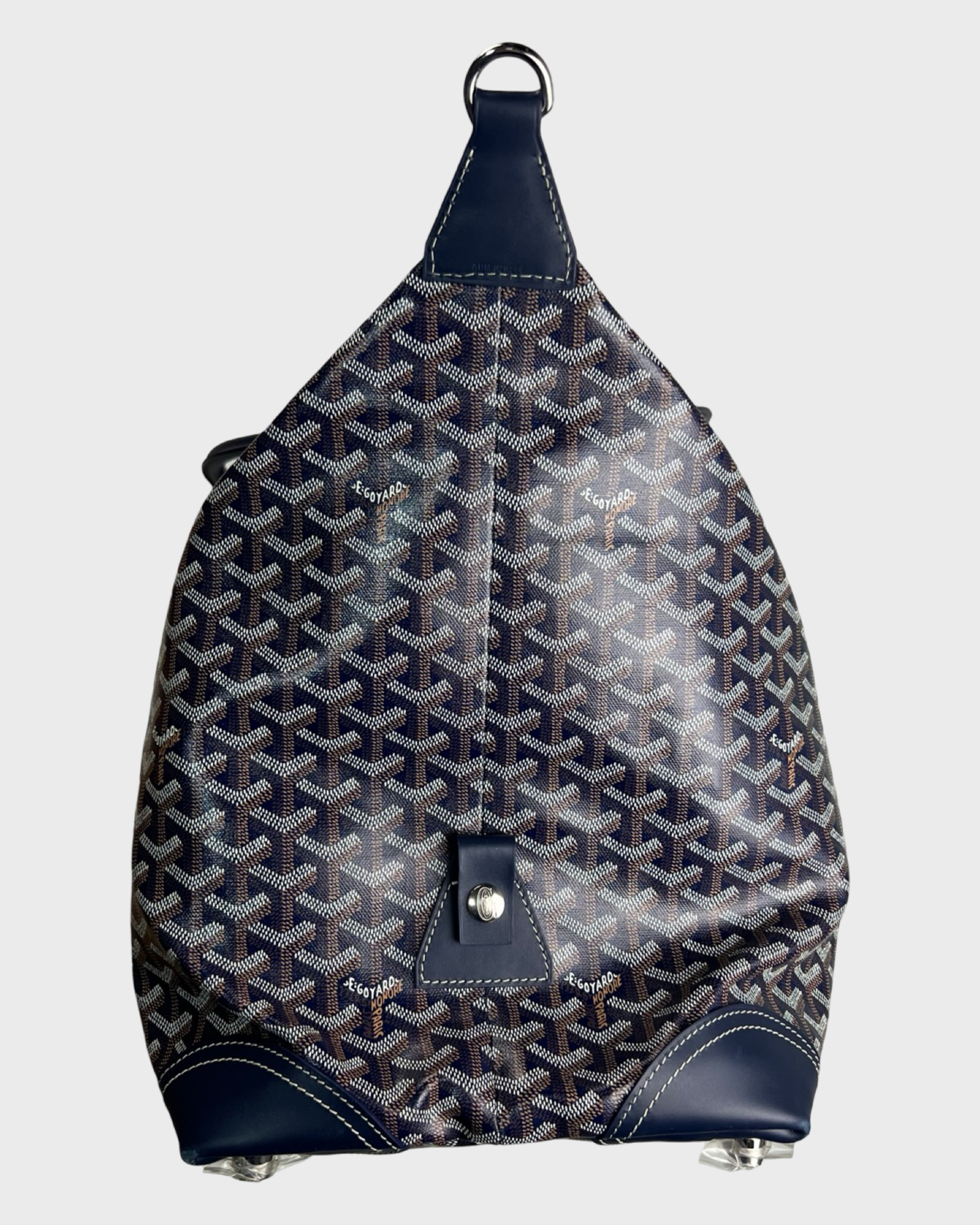 Goyard Boeing 55 Duffle Bag Navy Blue SZ:OS