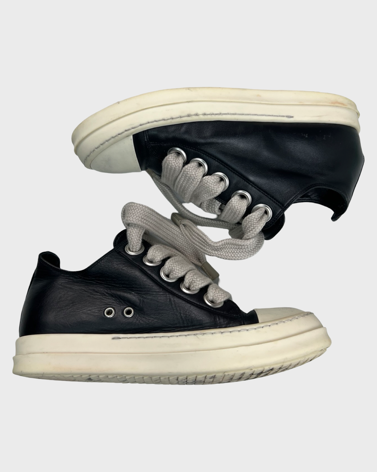 Rick Owens JUMBO LACE LEATHER Sneaker SZ:41