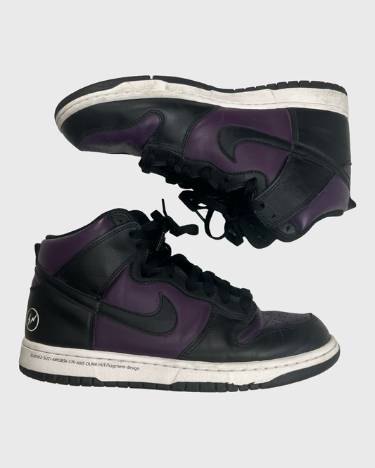 Nike Dunk High Fragment Purple/ Black SZ:43