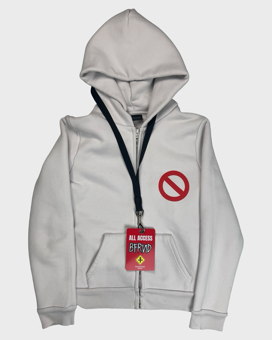 Balenciaga BFRND VIP Zip up Hoodie SZ:XS