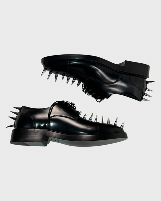 Balenciaga Spike spiked out Derbies in black SZ:41