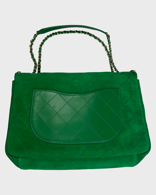 Chanel Pharell XXL CF Flap Bag in Green SZ:OS