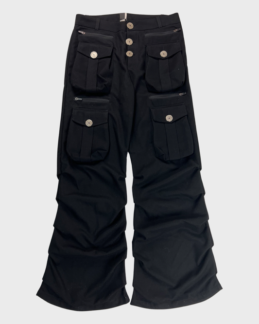 Jera Black cargo Pants SZ:L