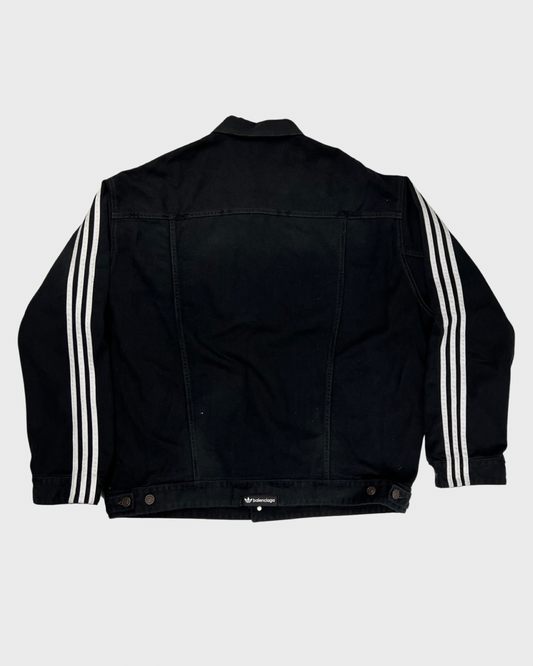 Balenciaga x Adidas denim Jacket black SZ:1