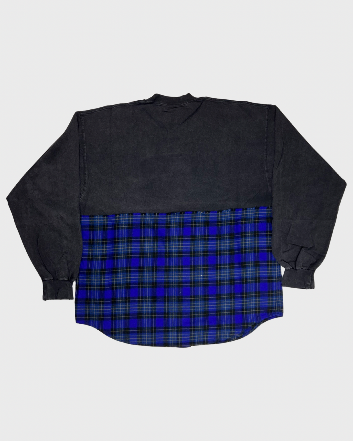 Balenciaga hybrid sweater checkered Shirt SZ:1