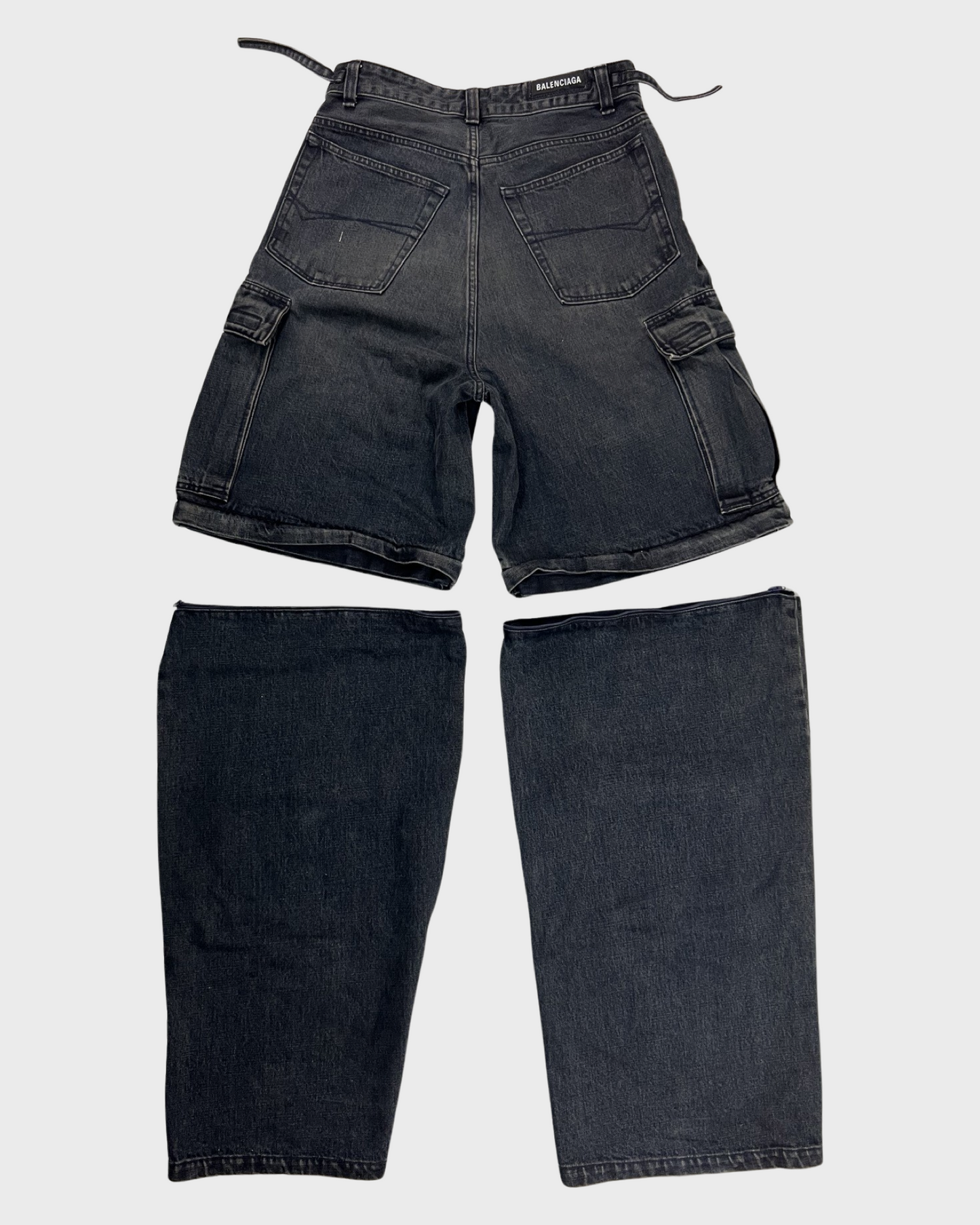 Balenciaga AW21 denim cargo pants Jeans in brownish blue SZ:W29