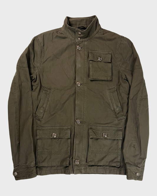 Chrome Hearts M65 military Jacket olive green SZ:M