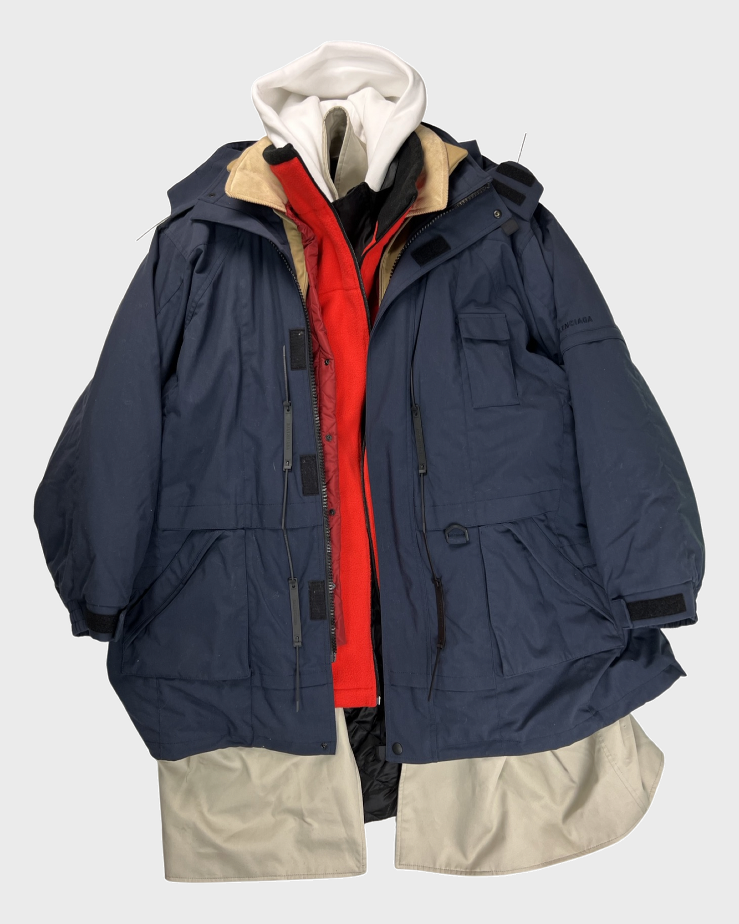 Balenciaga 7 2025 layer coat