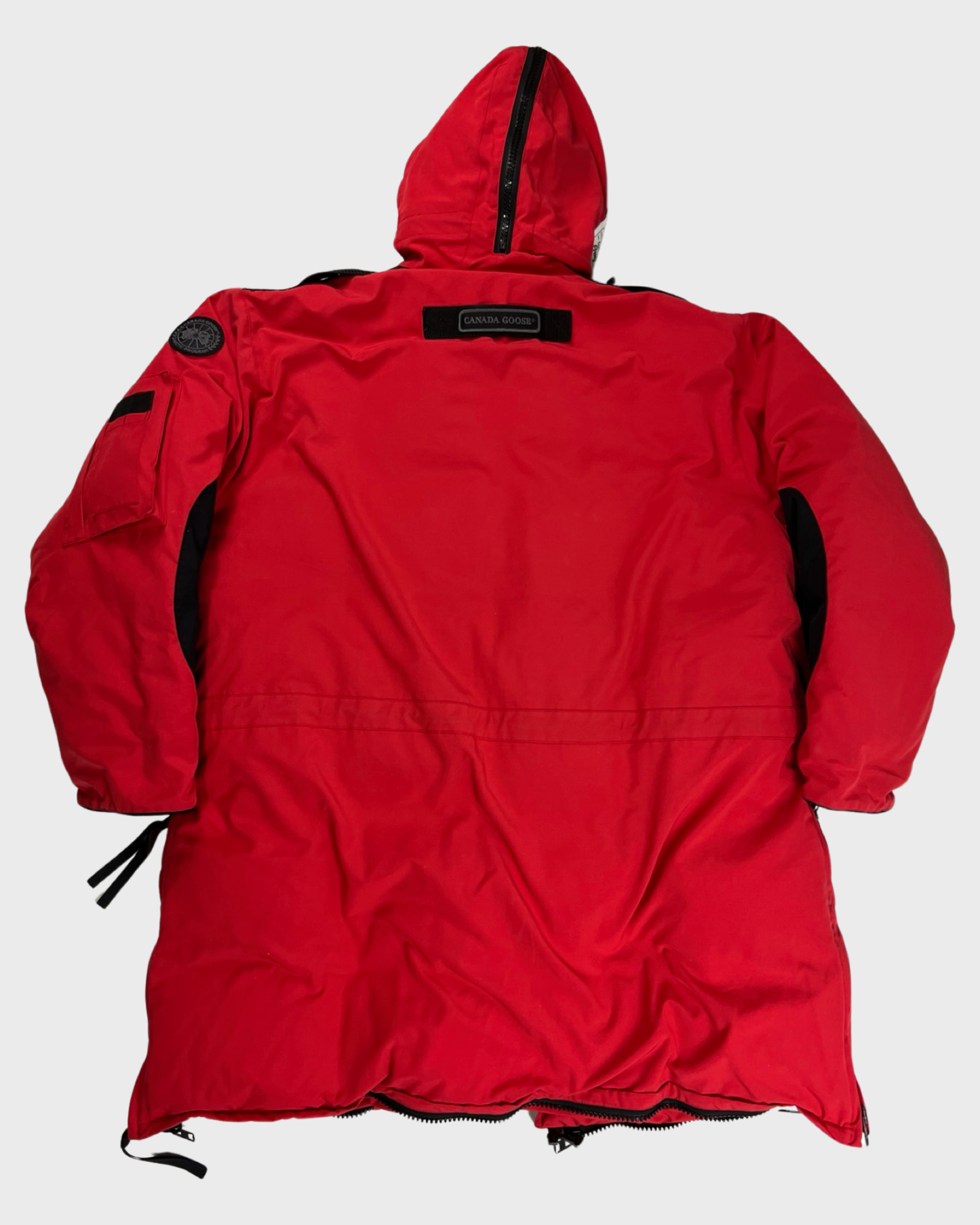 Vetements X Canada Goose SS17 runway snow mantra parka Red Jacket
