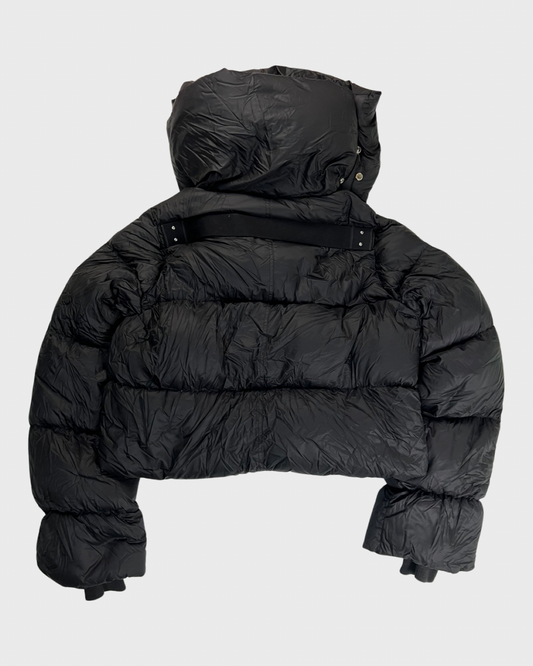 Rick Owens strobe scarf puffer Jacket SZ:38