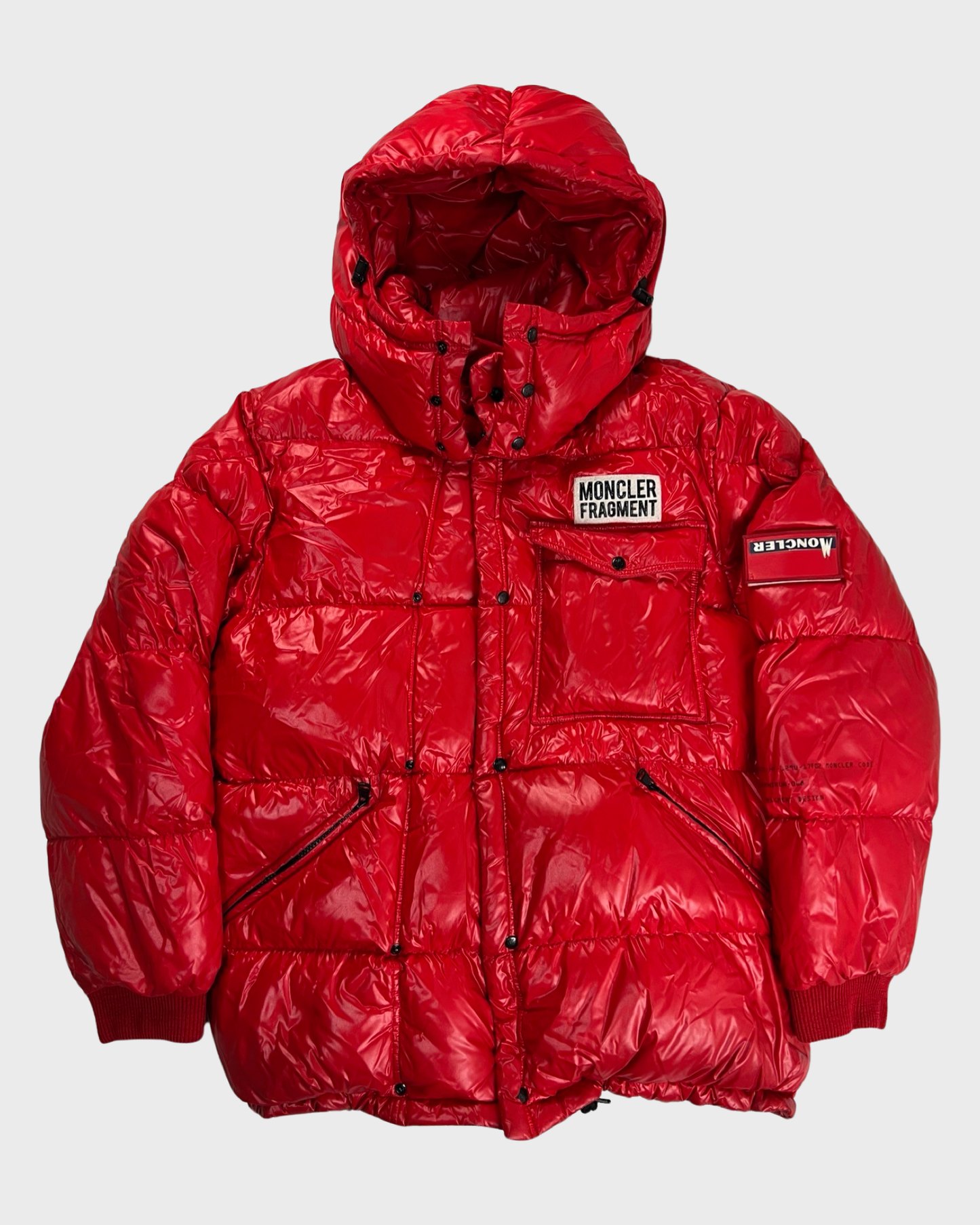 ⚠️Hiroページ【MONCLER】⚠️ Moncler x Fragment Red puffer Jacket SZ:2 – Bankofgrails