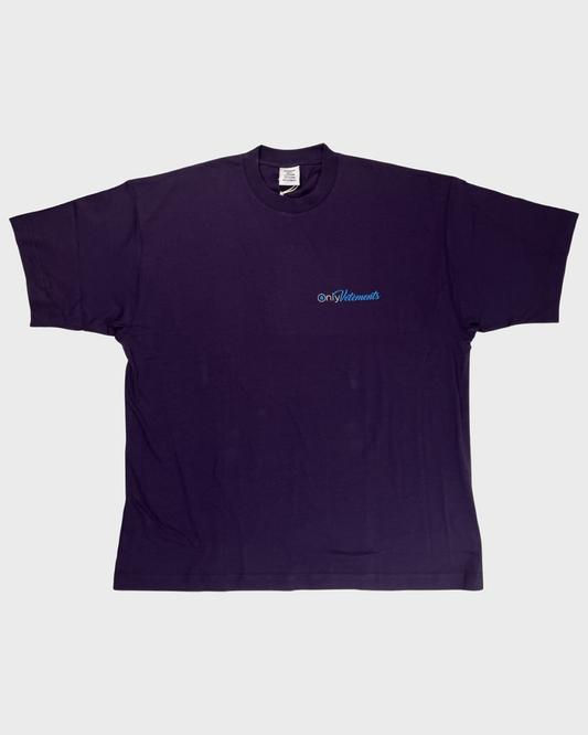 Vetements Only Vetements PuRple T-Shirt SZ:S