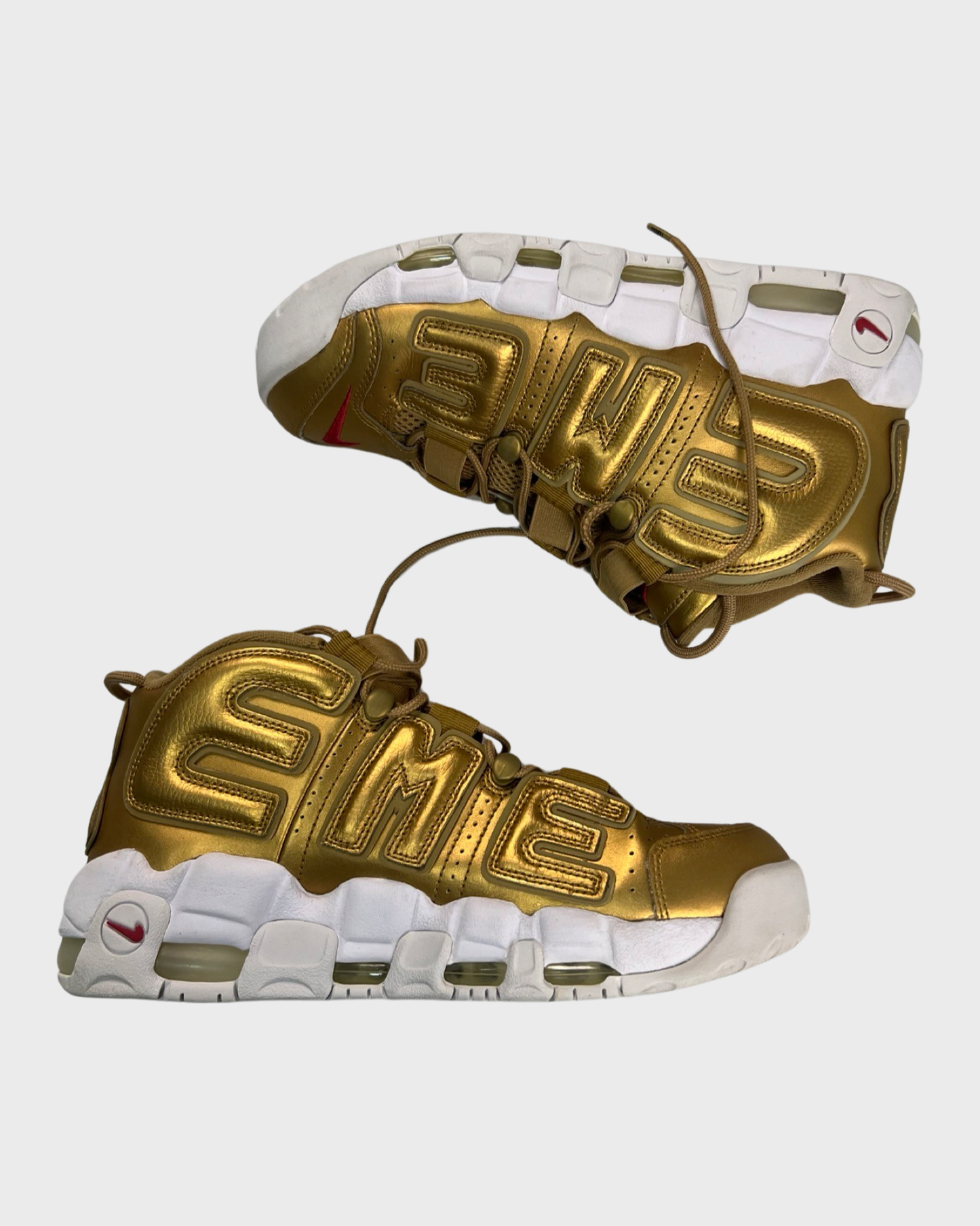 Nike Air Uptempo Supreme Suptempo Gold SZ:44