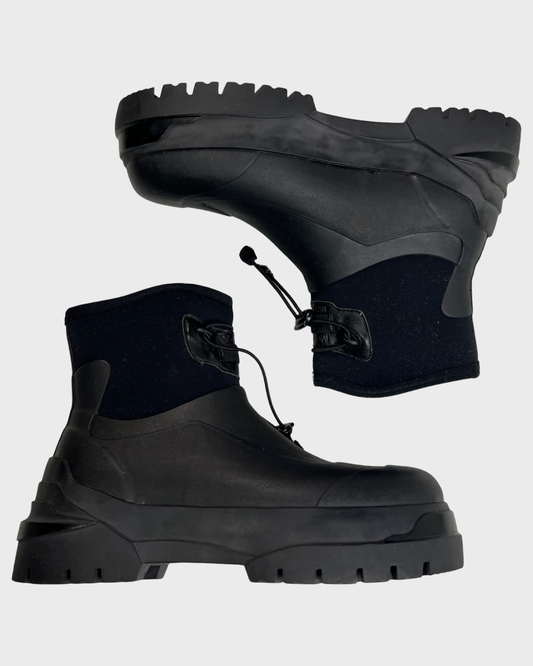 Alyx X MONCLER Alison scarpa Black Boots SZ:44