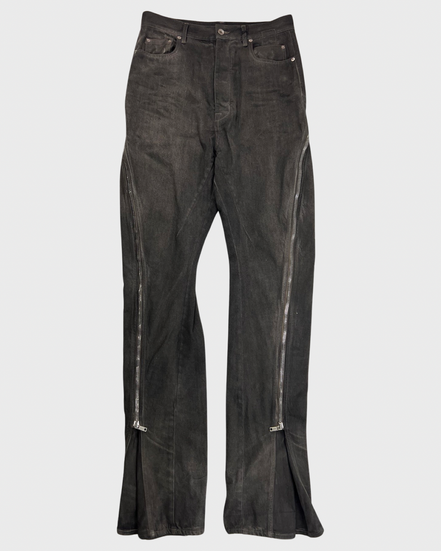 Rick Owens AW22 BOLAN Banana Zip Jeans SZ:W31