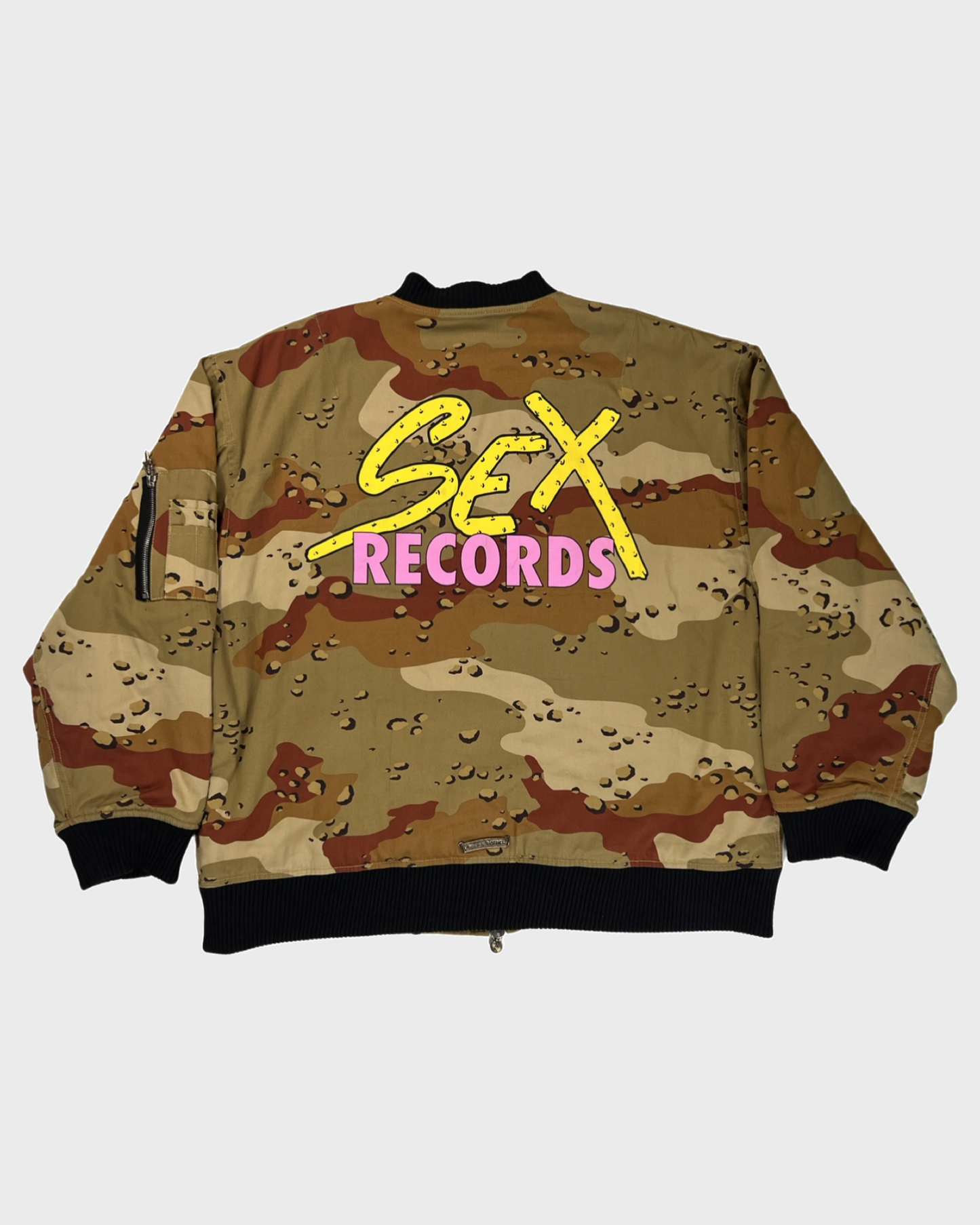 入手困難◆CHROME HEARTS◆MATTY BOY SEX RECORDS SAMPLE JACKET Chrome Hearts Mattyboy Sex Records Jacket SZ:XL – Bankofgrails