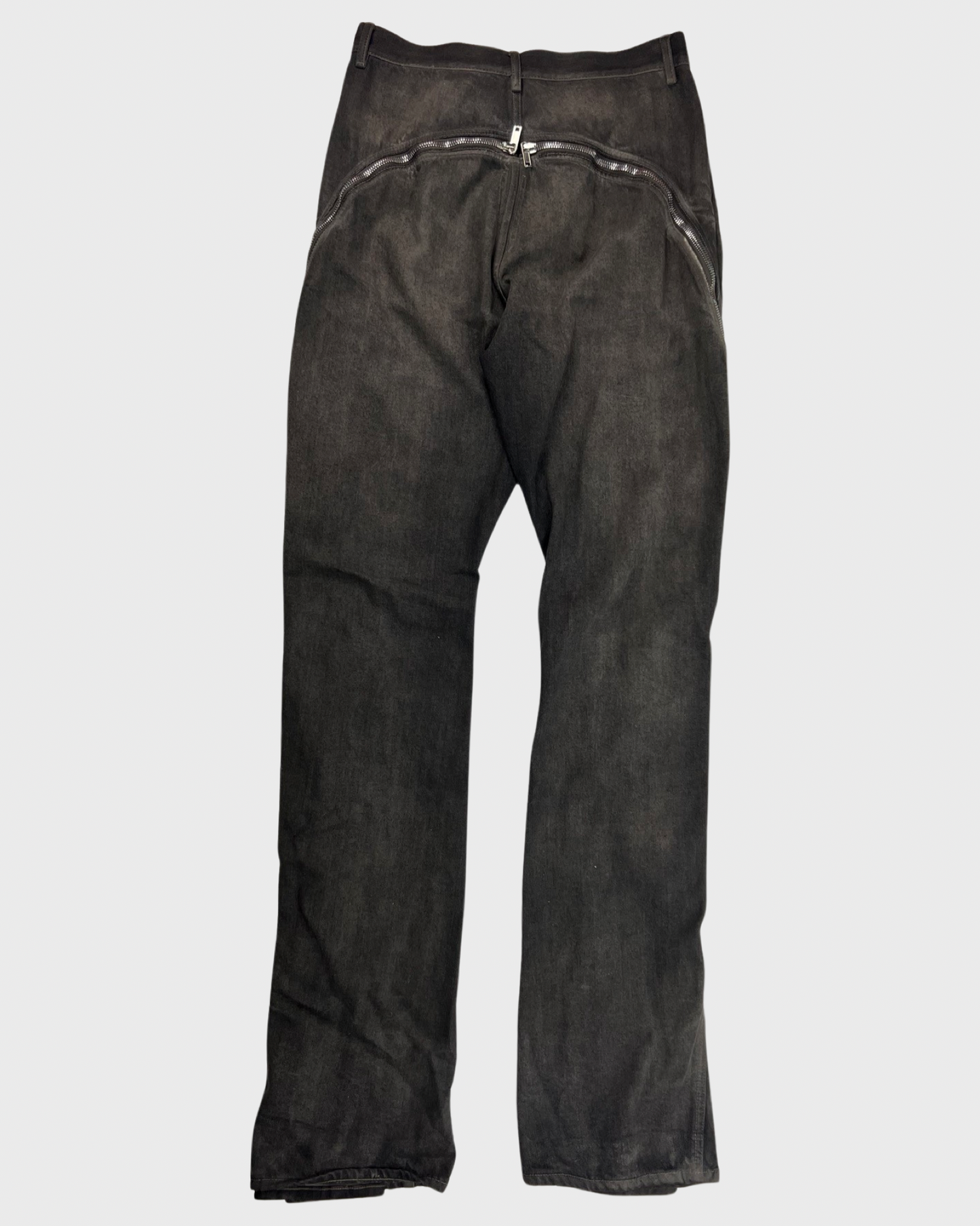 Rick Owens AW22 BOLAN Banana Zip Jeans SZ:W31