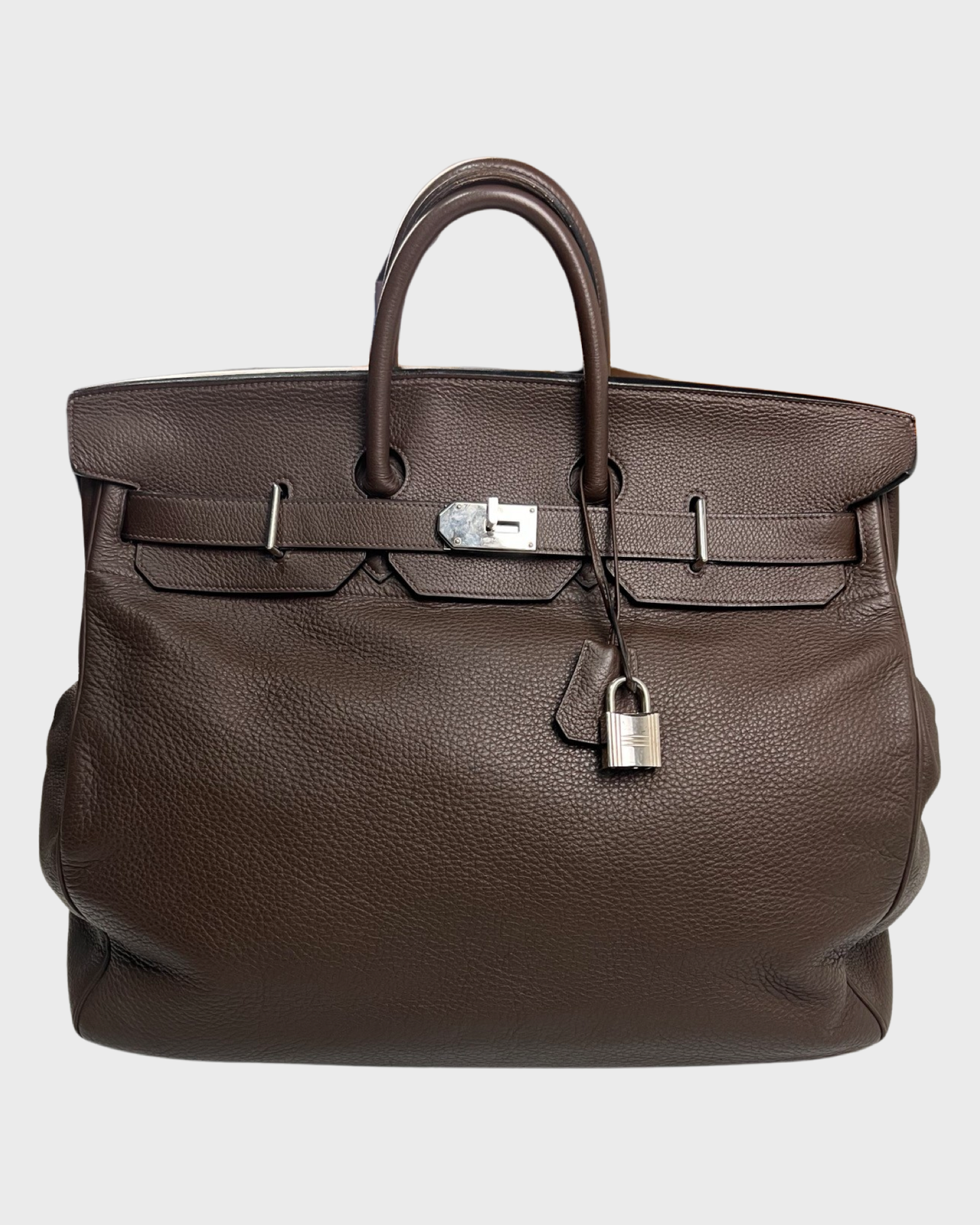 Hermès HAC 50 (2014) Birkin Bag Chocolate Brown SZ:50