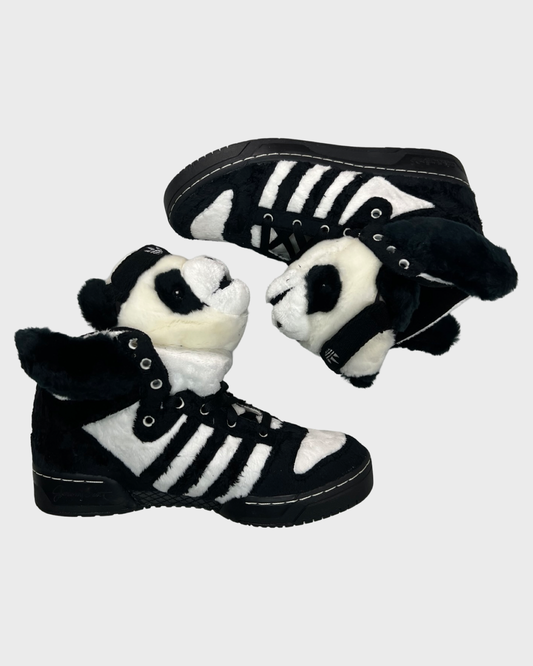 Adidas X Jeremy Scott Panda Sneakers SZ:42