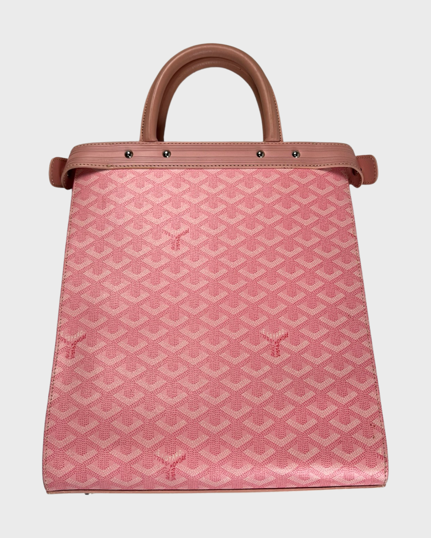 Goyard Sakura pink 2008 tokyo exclusive jersey shopper Pink Bag SZ:OS