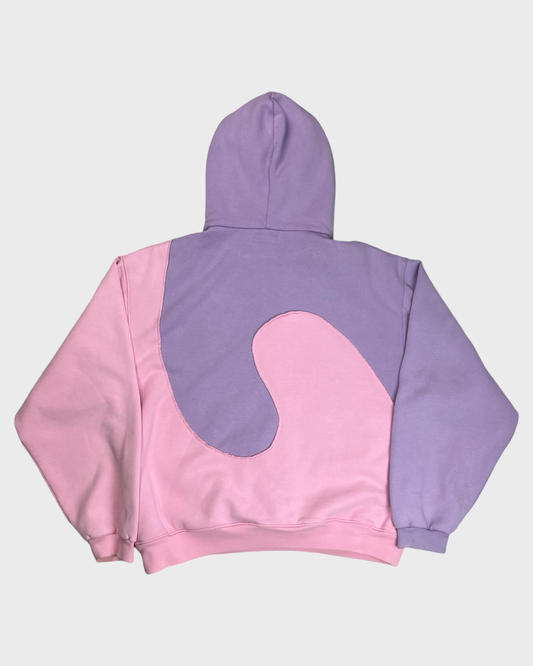 ERL Purple/ Pink Hoodie SZ:L
