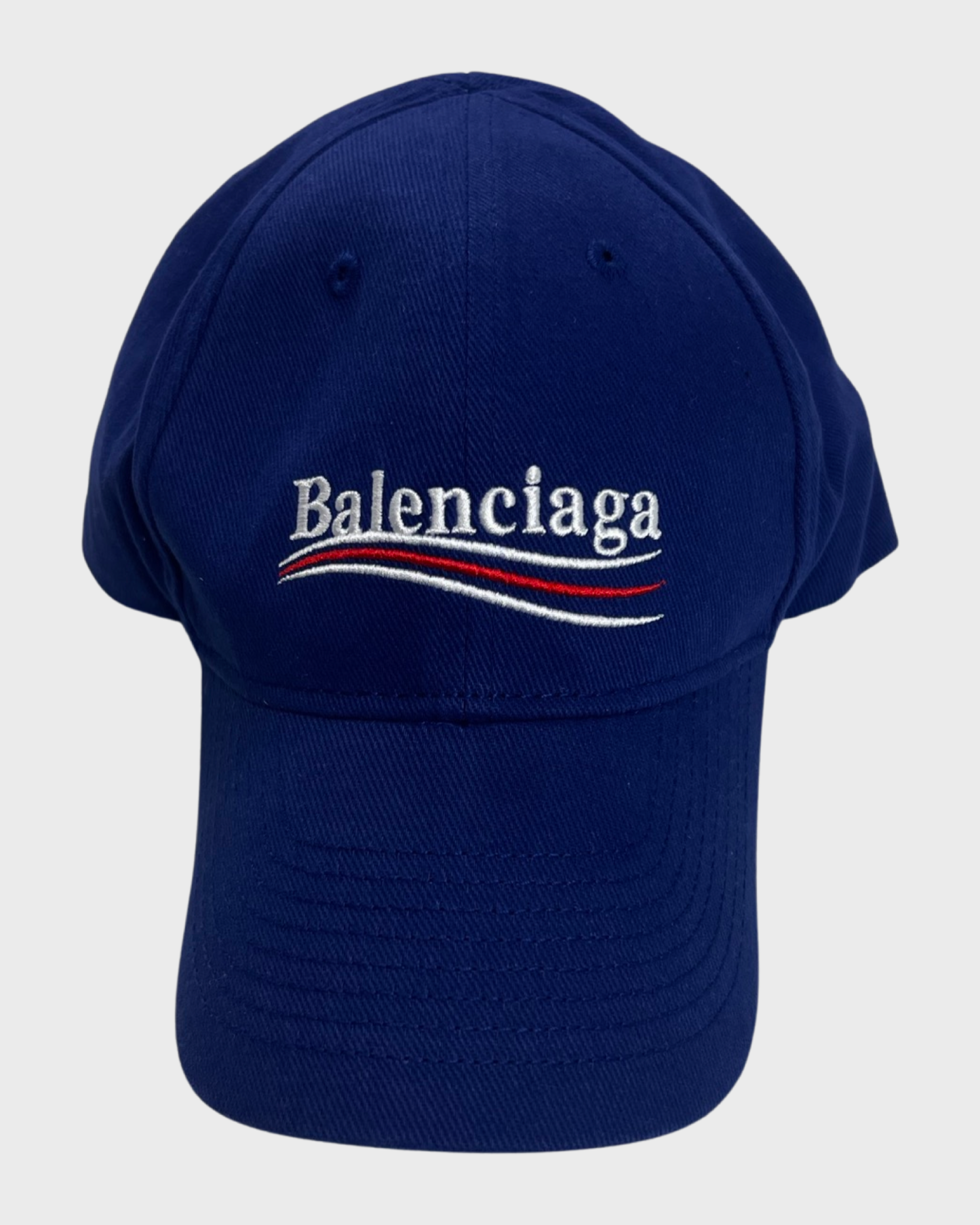 Balenciaga blue campaign cap SZ:L