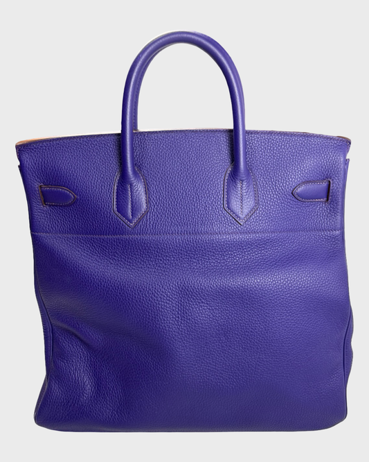 Hermès HAC 40 Birkin Bag Purple SZ:OS