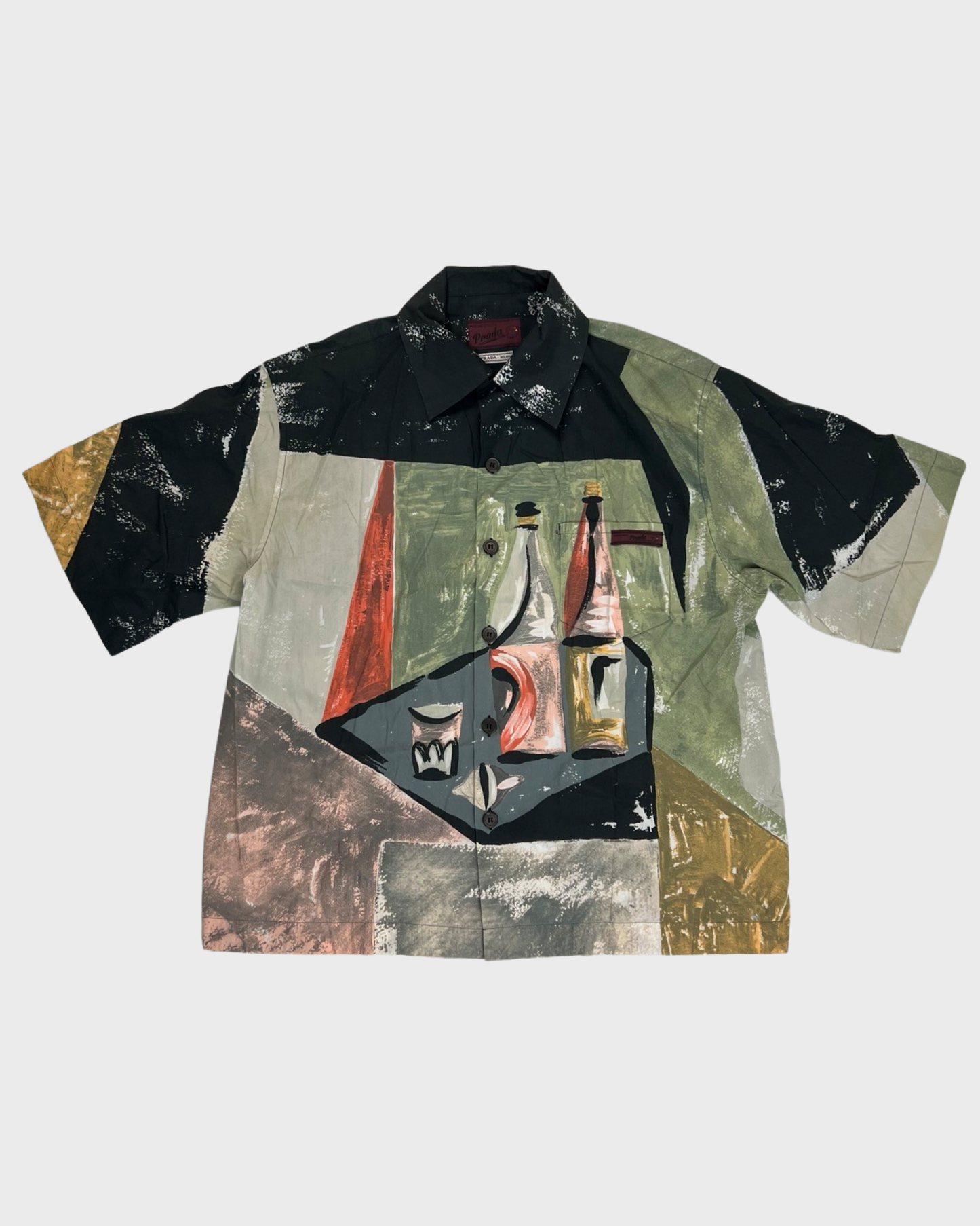 Prada AW17 Stilleben Painting Art Shirt SZ:M