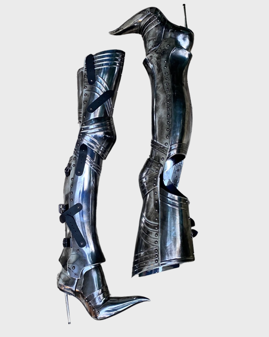 Balenciaga AW21 afterworld heeled chevalier boots SZ: 39