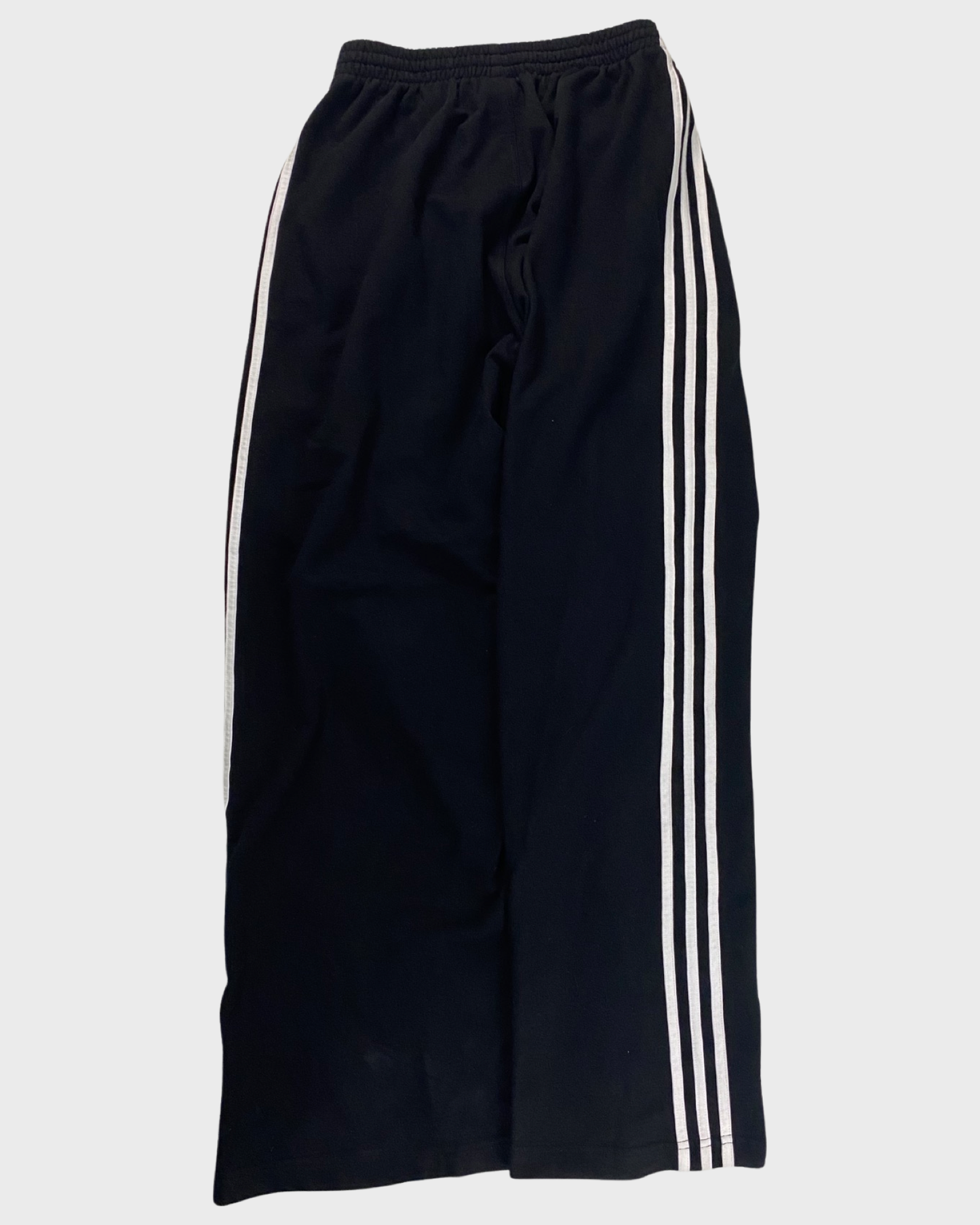 Balenciaga x Adidas Spring23 NYC Show long baggy sweatpants in black SZ:S