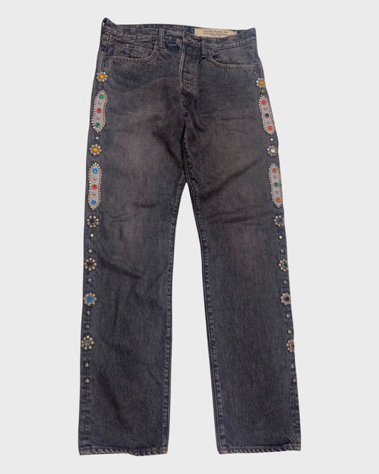 Kapital grey gemstone jeans SZ:W32