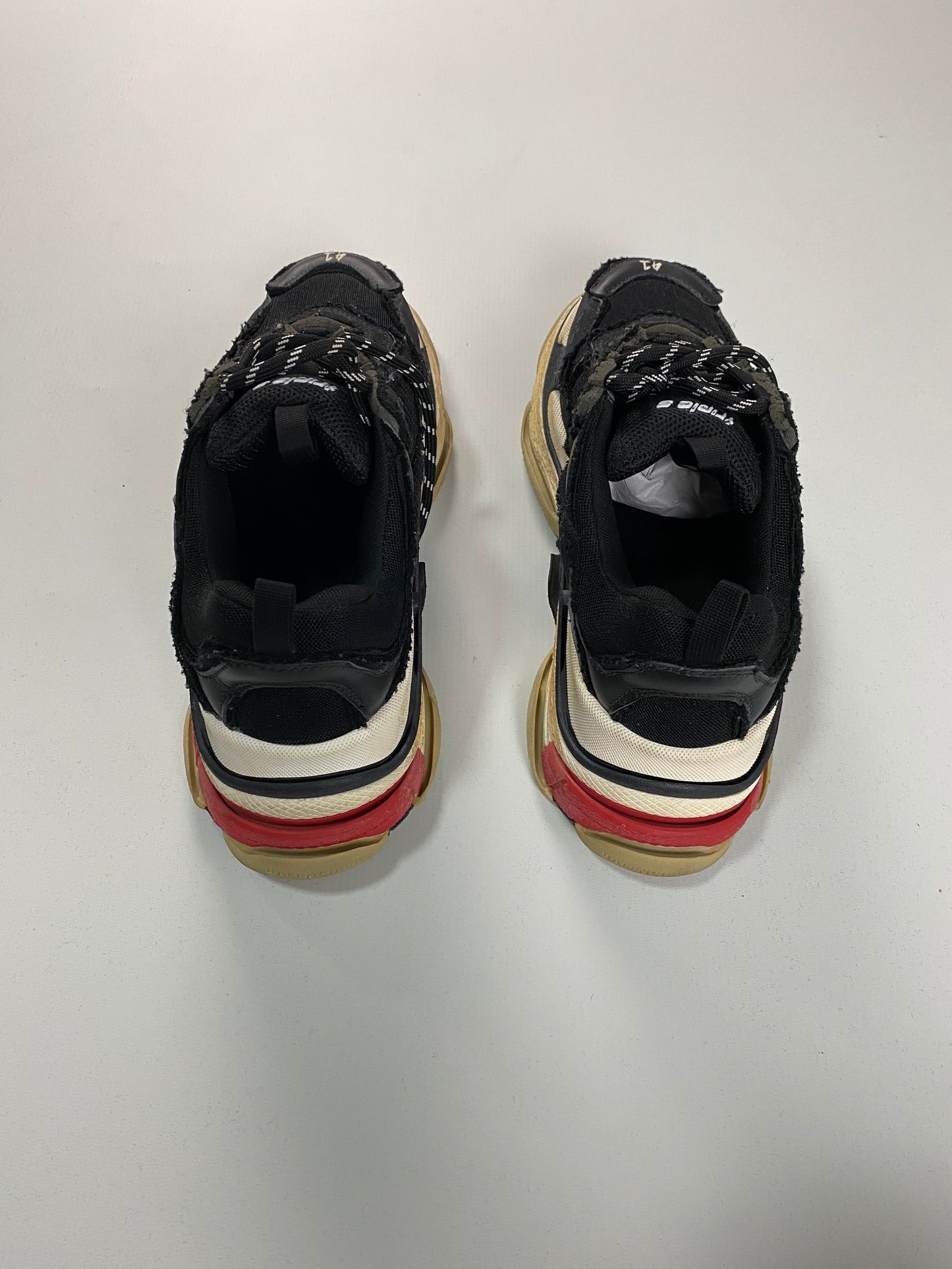 Balenciaga distressed triple S sneakers SZ:41