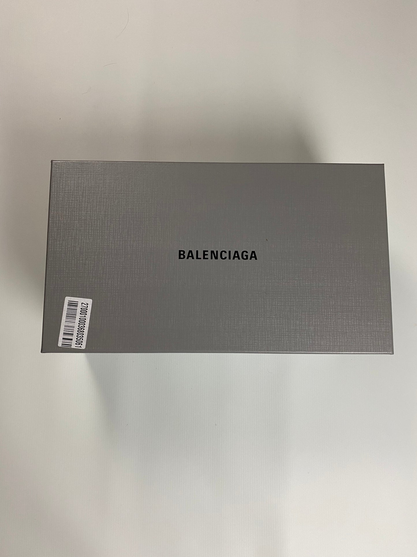 Balenciaga Space shoes in Silver SZ:42