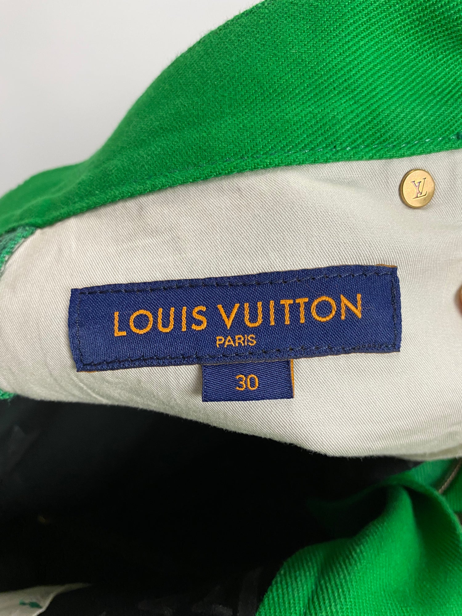 Louis Vuitton × Virgil Abloh AW21 Brown 3D monogram carpenter flared j –  Bankofgrails