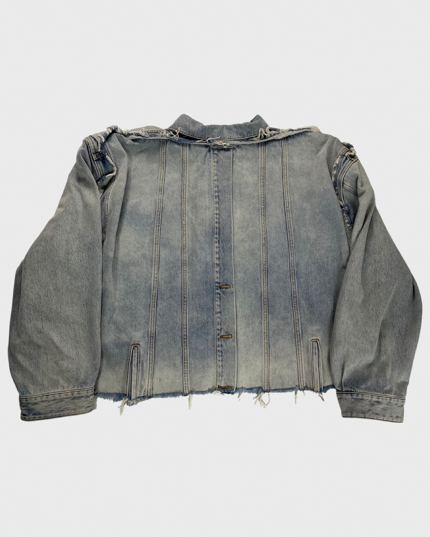 Balenciaga deconstructed denim jacket SZ:2|4