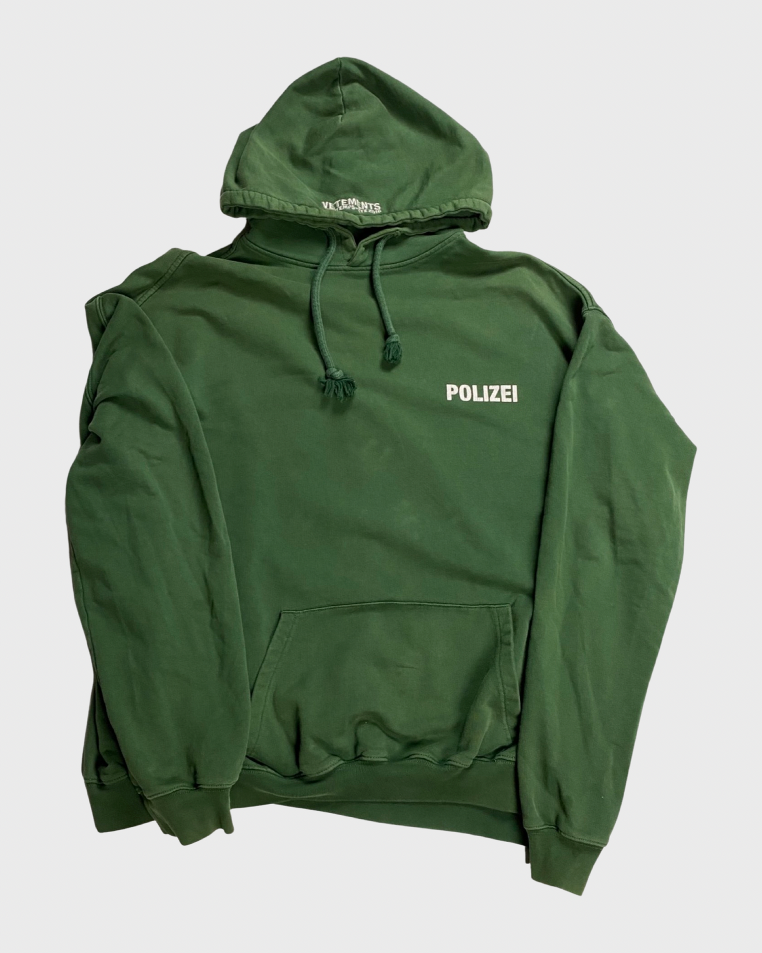 Green Printed hoodie VETEMENTS - Vitkac Italy