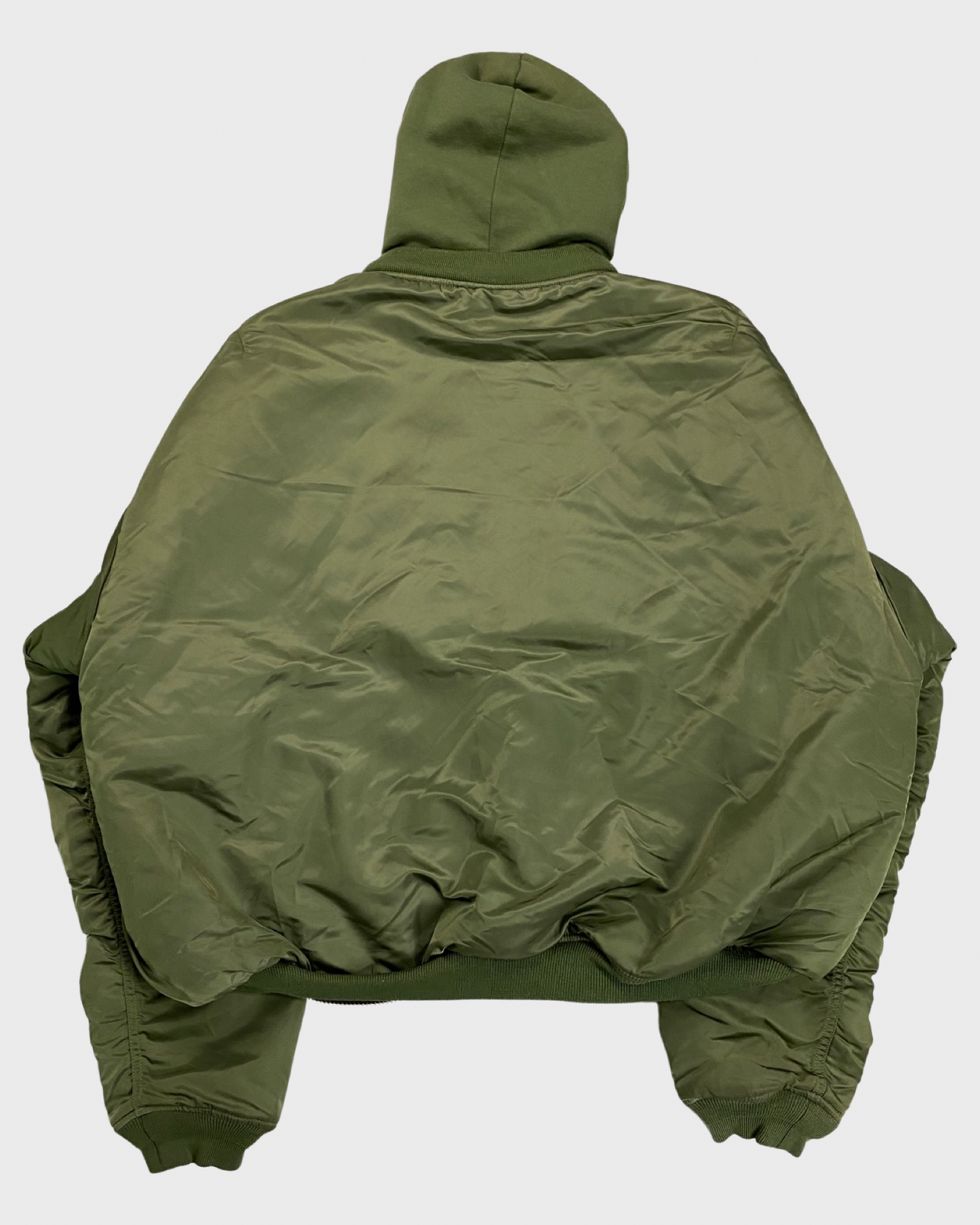 ジャケット・アウター vetements ma1 Vetements SS17 FOLDABLE AND REVERSIBLE GREEN & BLACK