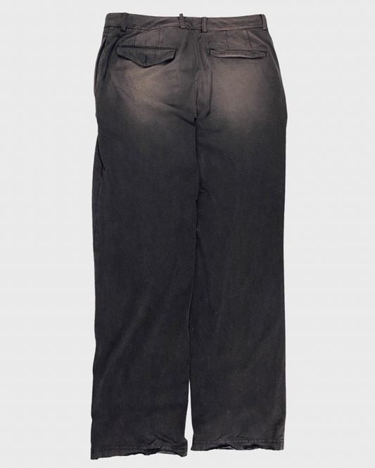 Balenciaga AW21 afterworld washed out straight pants SZ:S