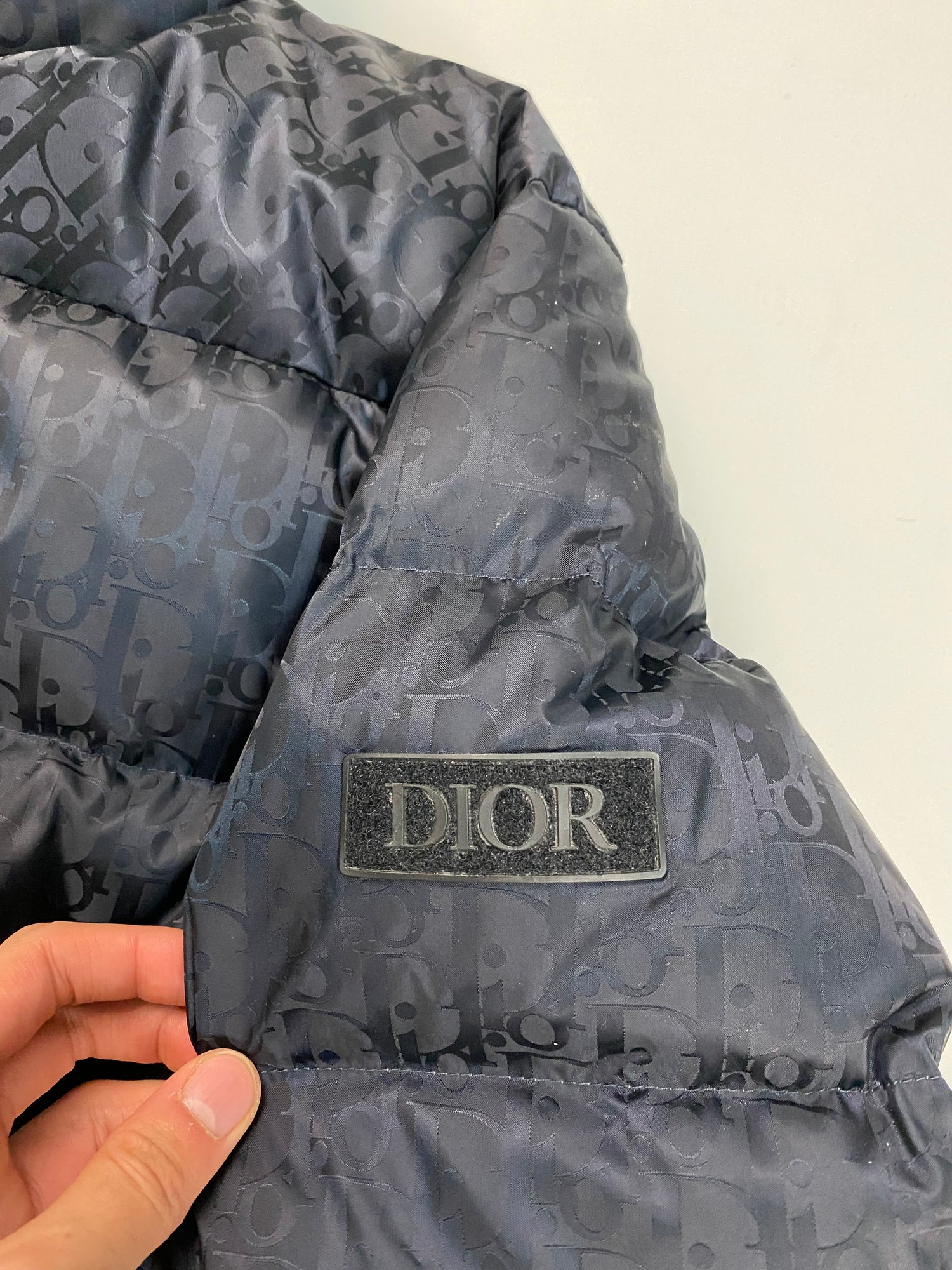 Christian Dior Dior Oblique Womens Jackets, Navy, 46