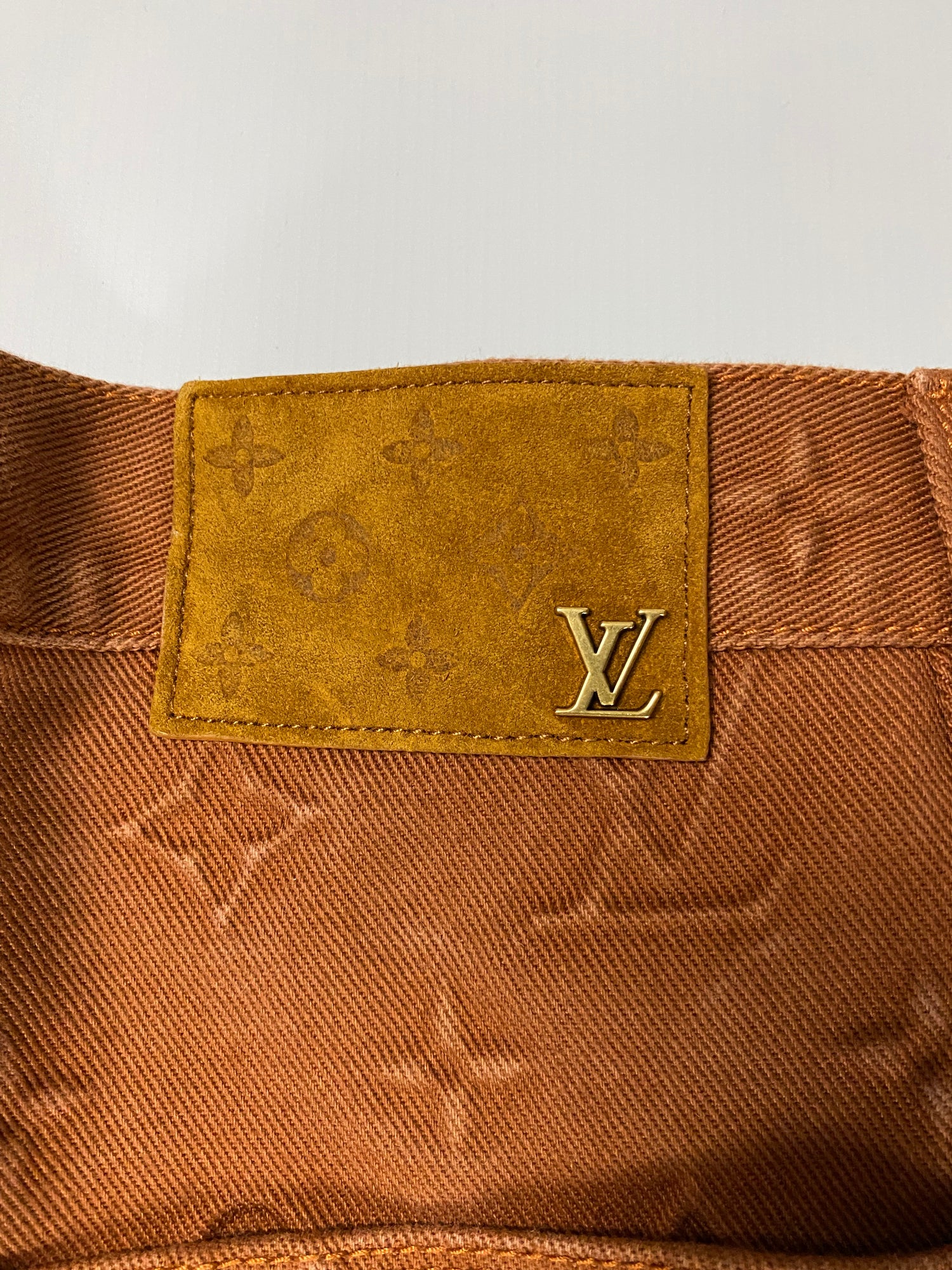 Louis Vuitton LV x VIRGIL 1/30 Tie Dye Double Knee Le Flare Jeans