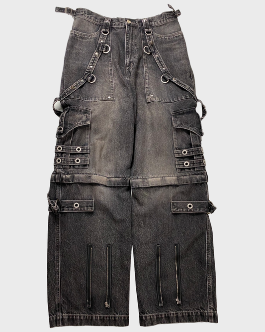 Balenciaga Raver jeans in washed grey SZ: W31|32