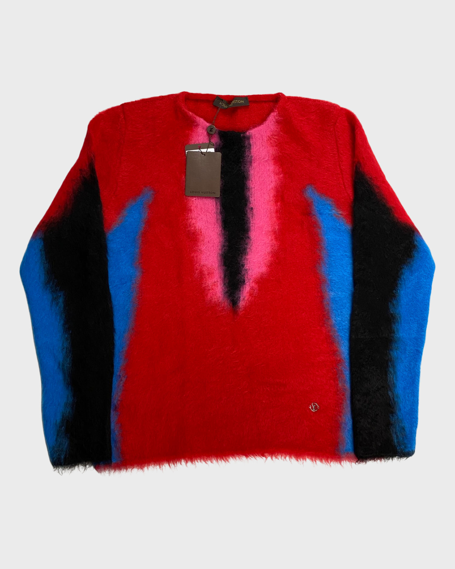 Buy Louis Vuitton x Kim Jones Impala Mohair Knit Sweater 'Red' - 1A2RB5