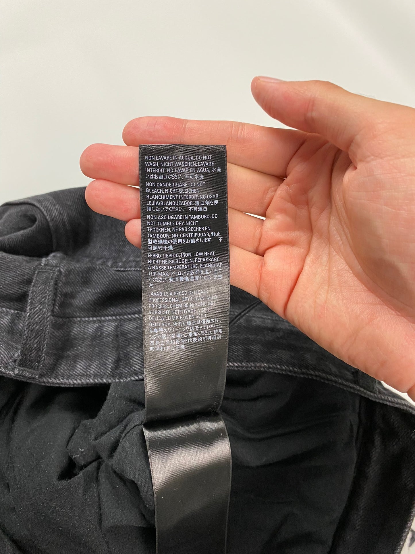 Balenciaga Slashed jeans in black SZ:XS|S