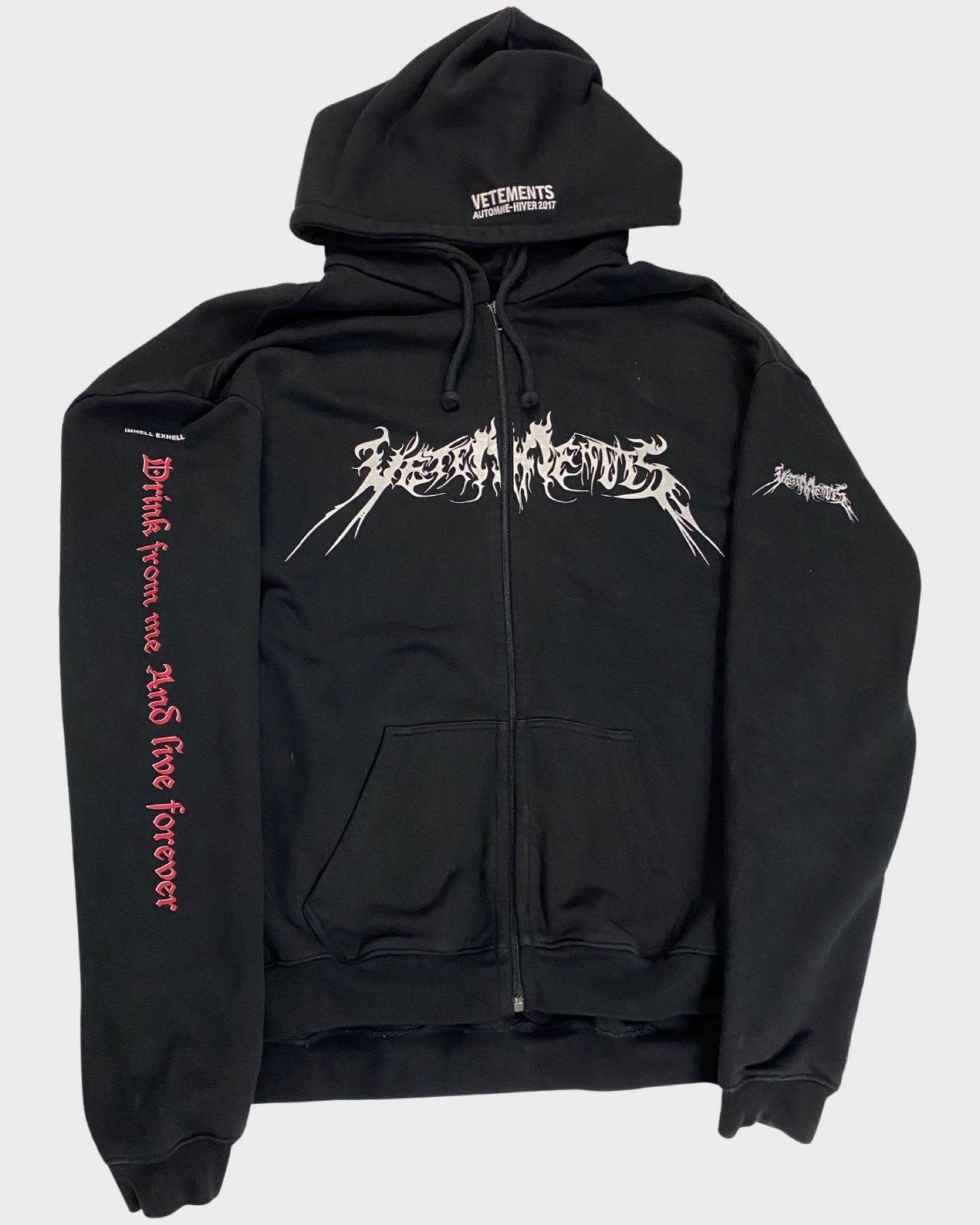 Vetements tfd deals hoodie
